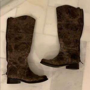 Steve Madden Reins distressed boots